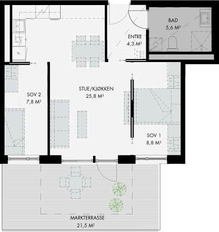 Plantegning 1
